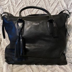 Coach vintage black shoulder bag
